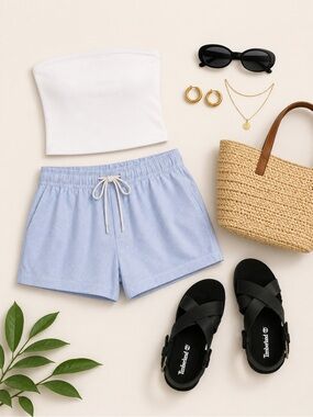 Timberland Black Leather Sandals